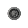 thumbnail image 5 of Keeney K1439BSQ Deep Thread 3.5-in. Cast Brass Kitchen Sink Strainer, Inch Opening, Biscuit, 5 of 5