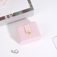 thumbnail image 5 of Pyaiiner High-End Mini Button Jewelry Box Travel Portable Jewelry Box Ring Jewelry Packaging Box Suitable For Placing Buttons Earrings Small Items Storage Boxes, 5 of 7
