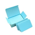 thumbnail image 2 of S SERENABLE Paper Blank Index Flash Cards DIY Greeting Quick Message, 90 Sheets Blue, 2 of 8