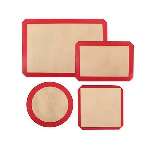 4PCS Non-Stick Dough Mat Collection Essential for Every Kitchen Baker