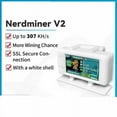 thumbnail image 4 of Bitcon Nerd Miner BTC Crypto Solo Lottery 307KH/S ESP32 Vision Master T190 with White Shell Win BTC WiFi BLE Connection, 4 of 10