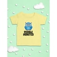 thumbnail image 3 of Cuddle Monster T-Shirt Infant -Smartprints Designs,  24 Months, 3 of 4