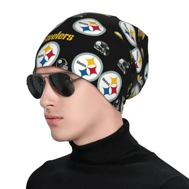 Steelers Football Team Warm Beanie Hat, Running Beanie Hat, Sleeping Hat, Beanie Hat for Men and Women, Soft Cotton Beanie Hat, Waterproof and Windproof Beanie Hat for all Seasons