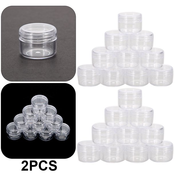 10 Uds Mini Tarro Cosmético Bote Sombra Ojos Maquillaje Recipiente para Facial