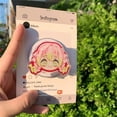 thumbnail image 4 of Kawaii Anime Girl Magnetic Phone Grip: Cute Pinky Girl Magnetic Phone Holder for Anime Lovers, Anime for Phone or E-reader H8, 4 of 4