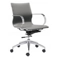 thumbnail image 1 of Silla De Oficina Kessa Muebles Espalda Baja Gris Glider, 1 of 5
