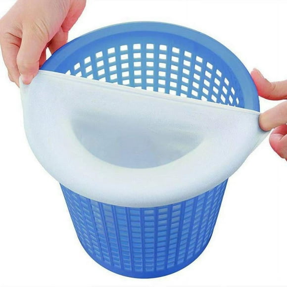 Jinsinto 30 Pool Skimmer Socks, Perfect Filter Savers Pool Skimmer Socks for Filter Skimmer Basket, Ultra Fine Mesh Screen Liner for Pool Basket