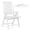 White, variant on Costway Foldable Patio Chair with Armrest, Curved Back, Slatted Seat for Backyard Deck White