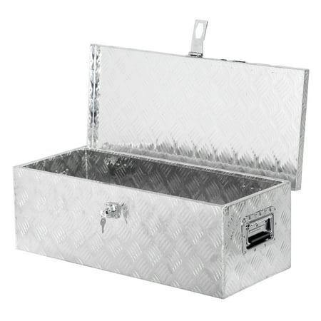 Heavy Duty Tool Box Liner - Zeny 30 inch Heavy Duty Aluminum Truck Tool Box W/ Lock and 2 Keys Storage for Truck Pickup Bed Trailer