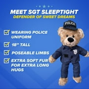 Sgt Sleeptight Police Teddy Bear