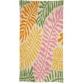 thumbnail image 5 of Boho Leaf Tablecloth, Mid Century Retro Groovy Flowers 70s 60s Style Minimalist Plants Print Table Cover for Holiday Home Picnic Party Wedding Buffet Dining Room Kitchen 60x102inch, 5 of 6