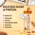 thumbnail image 4 of Fast Bars | Keto, Gluten Free, Dairy Free, Plant Based Protein, Intermittent Fasting Bars | Developed to Not Break Your Fast | Coconut Macadamia Nut, 24 Ct, 4 of 4