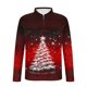 thumbnail image 5 of Blusa y camisa de manga larga con cuello vuelto para hombre, jersey con cremallera y solapa estampada, blusa de manga larga con cuello vuelto, blusa de poliéster para hombre, 5 of 5