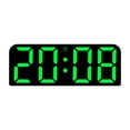 thumbnail image 2 of [Kchsji Large Digital Wall Clock Temperature Humidity LED Display 12/24H Auto Alarm Snooze Night Light Table Clock for Home Office Kitchen Living Room Study Bedroom Decor Time Use], 2 of 7