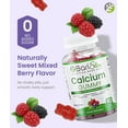 thumbnail image 6 of BariSlim Calcium Gummies with Vitamin D3 & Magnesium for Bone Health & Digestive Support, Adults, Mixed Berry Flavor, 90 Count, 6 of 9