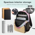 thumbnail image 5 of Aplkyhs Ice Cream Axolotl School Backpack for Age 6-18 Large Capacity Ergonomic Padded Adjustable Straps School Bag for Elementary Middle High School Boys Girls Back to School Daily Use, 5 of 7