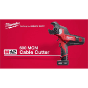 Milwaukee M12 600 Mcm Cable Cutter Kit