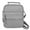 Grey Medium, variant on Cowhide Leather Men's Messenger Crossbody w Top Handle & Removable CB Strap