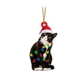 thumbnail image 1 of Gibobby Colgante creativo Decoración de árbol de Navidad Colgante Decoración de árbol de Navidad Colgante Encanto de Navidad(A), 1 of 5