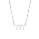 thumbnail image 1 of Collar para mujer, joyería para mujer, 1 pieza de collar con colgante de número de ángel, chapado en oro/plata, de acero inoxidable, ideal para mujeres, collar colgante., 1 of 3