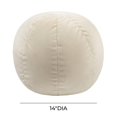 thumbnail image 3 of Almohada Tov Furniture Boba redonda, color crema, 35 cm, 3 of 3