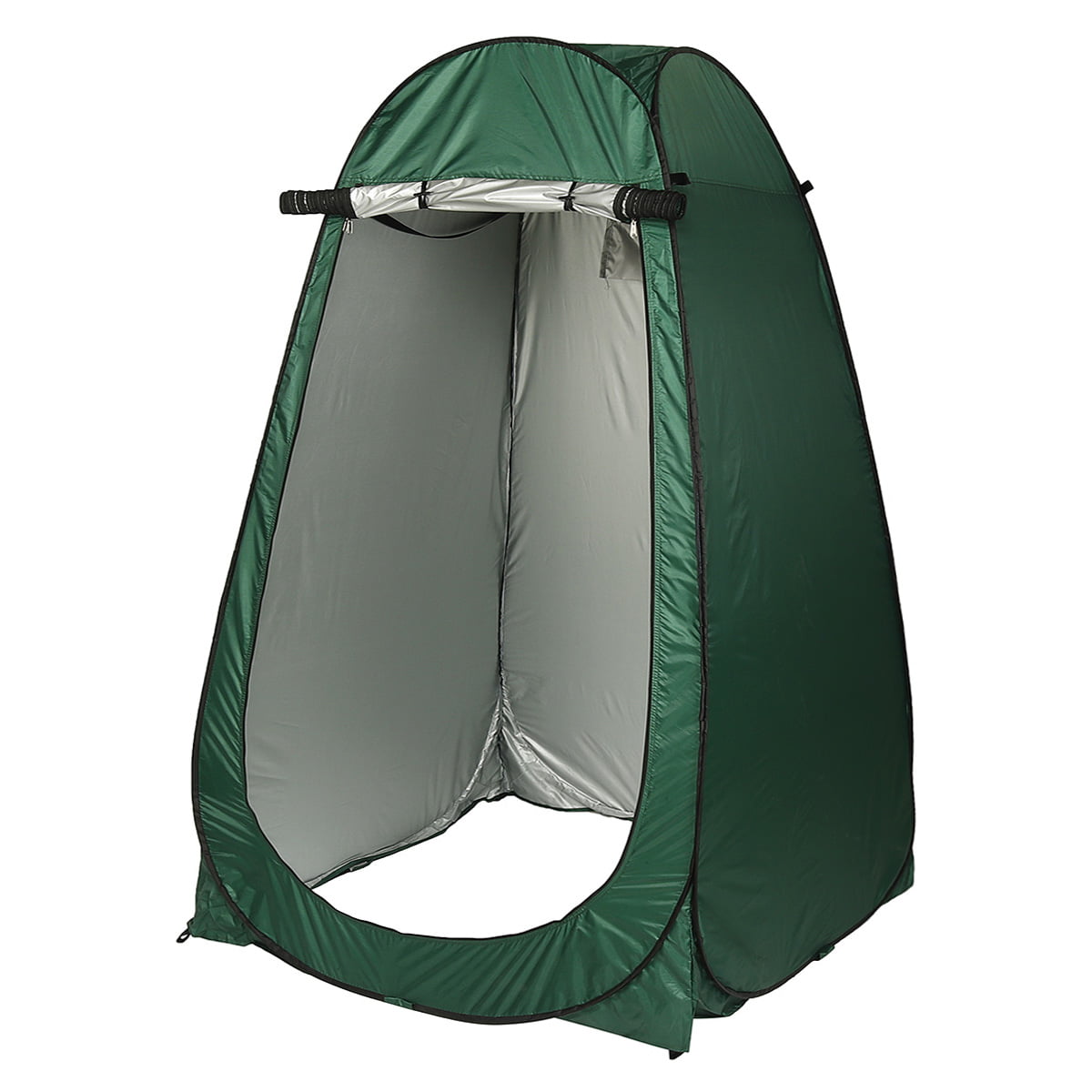 120x120x190cm 190T Camping Changing Shower Toilet Tent with Carry Bag Ground Peg 