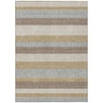 thumbnail image 2 of Addison Rugs Chantille Indoor/Outdoor Transitional Stripes Beige Machine Washable Rectangle Rug, 10' x 14', 2 of 8