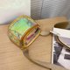 thumbnail image 2 of Bolsa Riñonera en el pecho para mujer, riñonera transparente de PVC, funda para teléfono (amarillo) Ehuebsd Para Estrenar, 2 of 9
