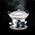 thumbnail image 3 of Stainless Steel Cooking Stove, Multi-Purpose For Picnic Bbq, Innovative Safety Features, Grey, 18X 9.6 Cm, 3 of 5
