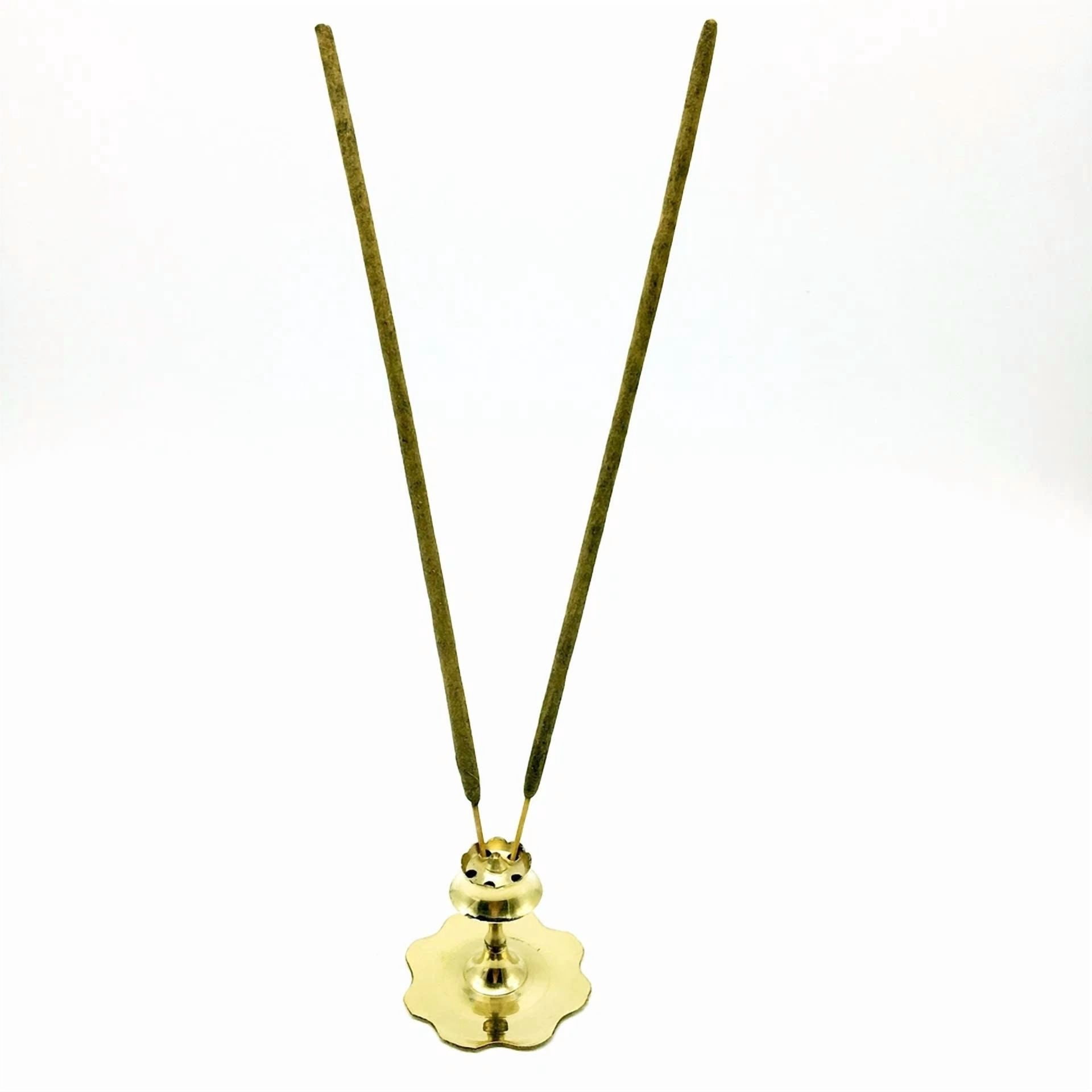 BUTTERFLY- Mini Brass Stand Incense Stick Holder Ash Catcher Stick Burner Agarbatti 1.8”