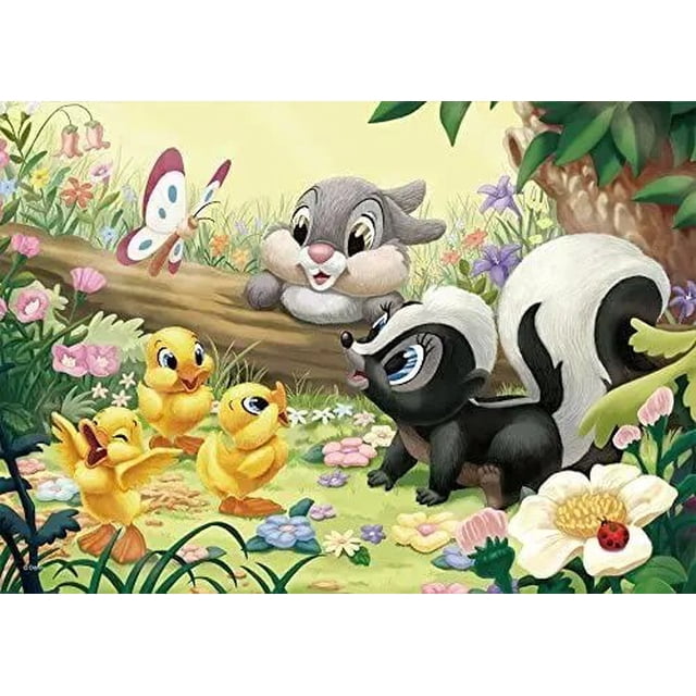 Disney-pintura de diamantes 5D, mosaico bordado de punto de cruz, imagen artística de dibujos animados, ciervo, Bambi, decoración del hogar