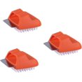 thumbnail image 1 of 3 Pieces 2 in 1 Cleaning Brush Stainless Steel Spatula Stainless Steel Spatula Cleaning Accessories Barbecue Scrapers Steel Barbecue Cleaner, 1 of 5