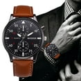 thumbnail image 3 of Weicam 6 Pcs Wholesale Watches Men Retro Leather Strap Watch Analog Quartz Wrist Watches, 3 of 6