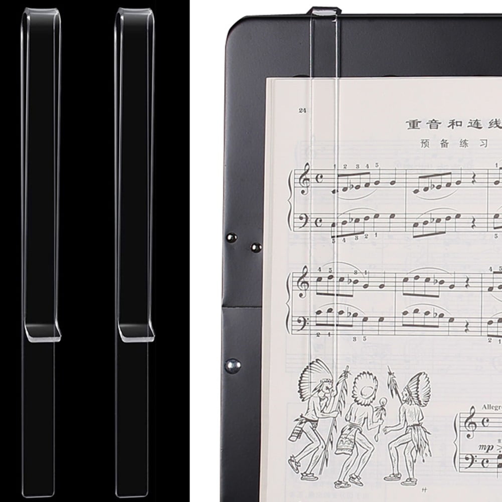Pieces Music Clips Music Stand Clips Music Page Holder Clips Clear