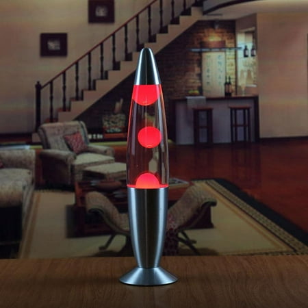 

Lava Lamp 13 Inches for Adults and Kids Original Lava Lamps for Bedroom Decoration Liquid Motion Lamp Night Light Matching with Silver Base Includes 25 Watt Bulb