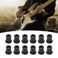 thumbnail image 4 of Electric Guitar Bushing, Metal Guitar Ferrules Replacement Parts High Hardness 12PCS  For Musical Instruments Silver,Black,Gold, 4 of 8