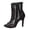 Black, variant on Women's Mesh Sequin Stiletto Heel Open Toe Breathable Dance Sandals Wedding Party Summer