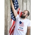 thumbnail image 2 of 4Th July Crayon Flag T-Shirt Men -Image by Shutterstock, Male 5X-Large, 2 of 4