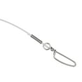 thumbnail image 3 of GLFILL Chef de File en Fluorocarbone 20 Lb-80 Lb Chefs Invisibles en Fluorocarbone avec Torsades et Bouton-Pression Ligne de Chefs en Fluorocarbone 12 Pcs 12 Po-35 Lb, 3 of 9