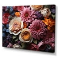 thumbnail image 2 of Designart Décoration Murale d'Art de Roses, art Mural de Roses, Rhapsodie de Roses, art Mural Moderne sur Toile Rose, 40x30 Pouces, 2 of 5