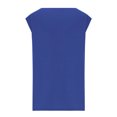 thumbnail image 4 of Lmnyox V Neck Tank Tops Women's Dressy Casual Sleeveless Shirts Solid Color Summer Business Work Tops Clothes, 4 of 6