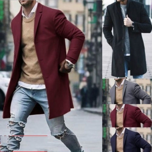 mens wool trench coat canada
