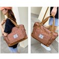 thumbnail image 2 of Bolsa de fitness para yoga Separación en seco y húmedo Bolsa de viaje de gran capacidad para deportes (marrón), 2 of 8