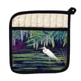 thumbnail image 1 of Betsy Drake PT751 Egret Lagoon Pot Holder, 1 of 1