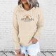 thumbnail image 2 of Sudadera Para Mujer, Sudaderas Con Capucha A La Moda, Suéter Informal de Manga Larga, Tops Con Cordón, Suéter Suelto Ligero, Tops Odeerbi  ODB174313, 2 of 5