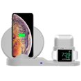 thumbnail image 1 of Cargador inalámbrico 4 en 1 Induktive Ladestation Qi Kabelloses Ladegert Kompatibel Iphone 11/11 Pro Max/xs/xr/x/8/8 Plus/airpods Pro/2/1, Iwatch Serie 5/, 1 of 5