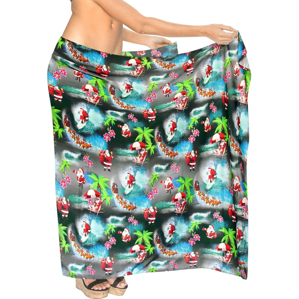 santa claus swimwear