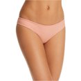 thumbnail image 1 of Tavik Womens Ali Glossy Pique Bikini Swim Bottom, Orange, Small, 1 of 1