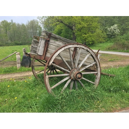 LAMINATED POSTER Wagon Team Coach Antique Horse Drawn Carriage Poster Print 24 x 36