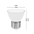 thumbnail image 2 of AOOOWER Cool and Warm to Choose Dimmable Light Bulb Remote Control Bulbs for Living Room, 2 of 21